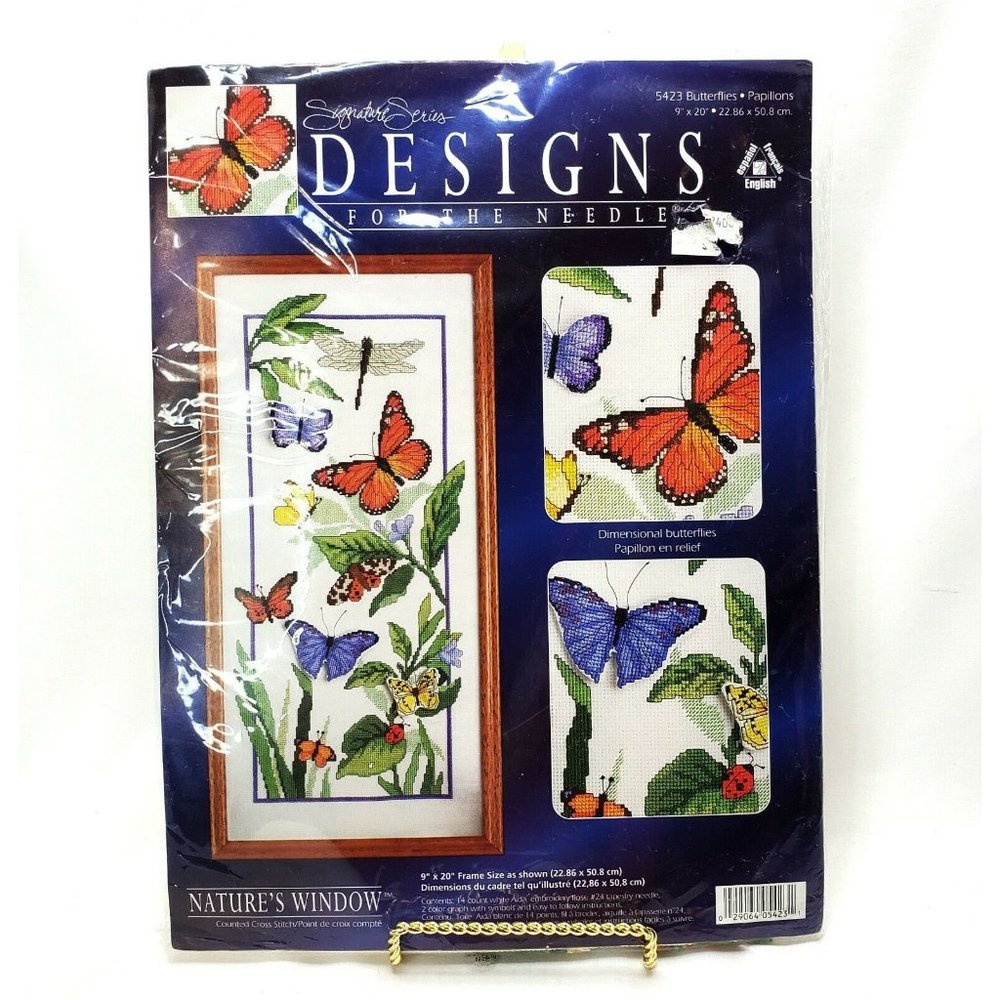 Designs For The Needle Kit ~BUTTERFLIES/PAPILLONS~